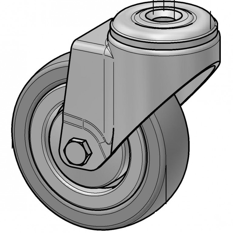 Поворотный ролик LEN75 series