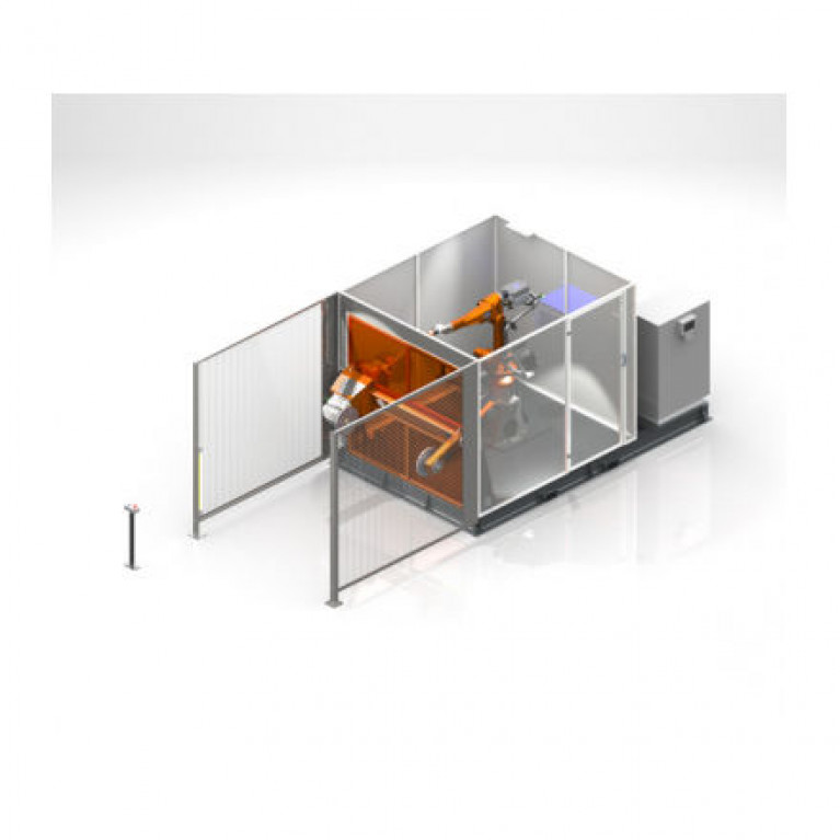Роботизированная ячейка для сварки QR-CC-4.1 2.5 KN