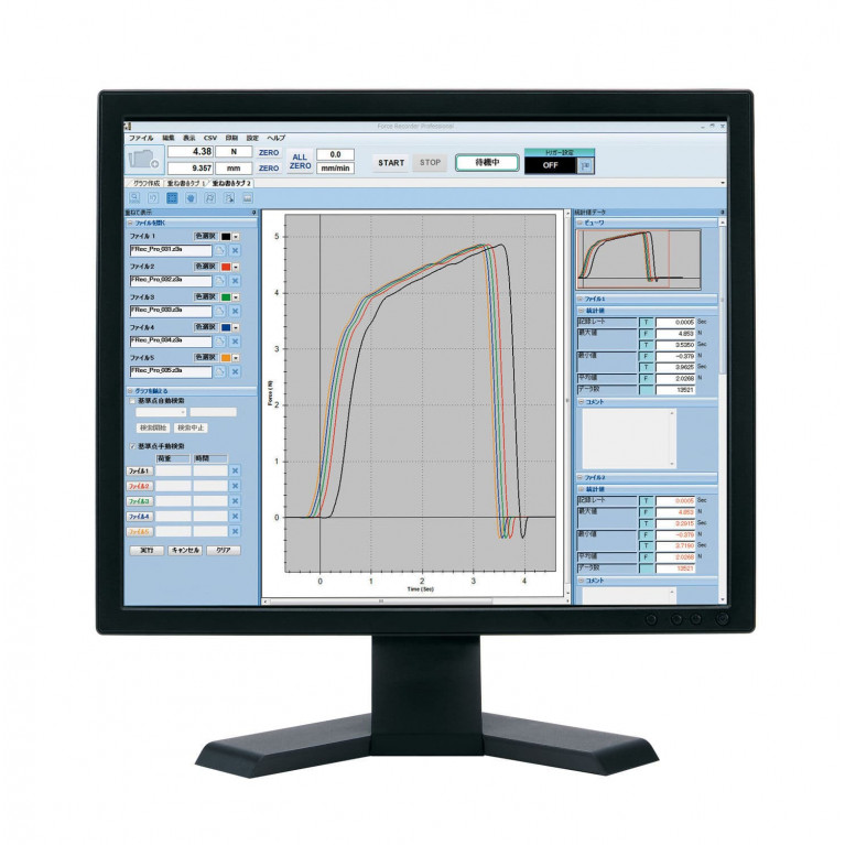 Программное обеспечение сбора данных Force Recorder Standard Software