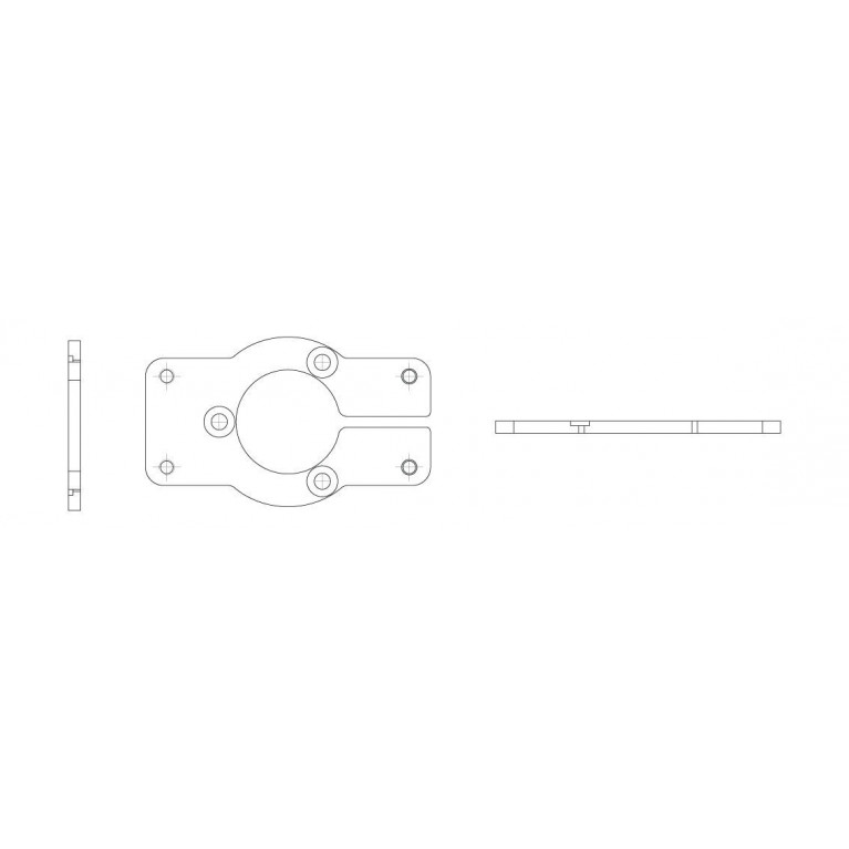 Плита для монтажа VDI/VDE 3845