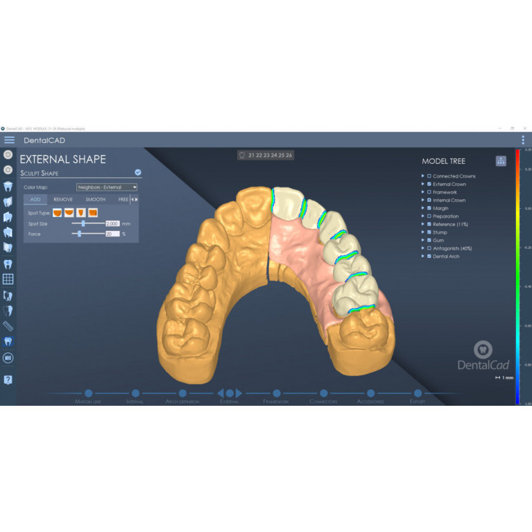 Программное обеспечение CFAO DentalCad