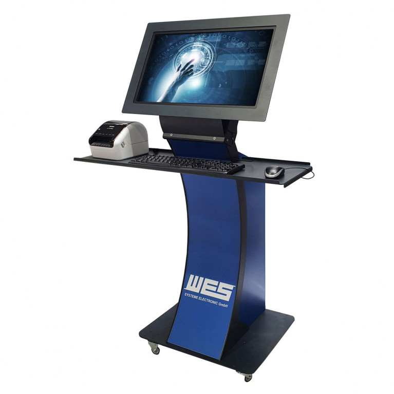 Терминал киоск EASY-PC-STAND-AKKU