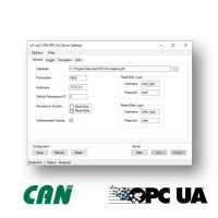 Программное обеспечение для преобразования данных CAN-OPC UA Server