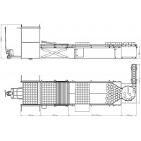 Штабелер и штабелеразгрузочная машина послойно MANUAL DEPALLETIZER