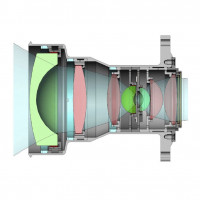 Objectif de téléscope УФ