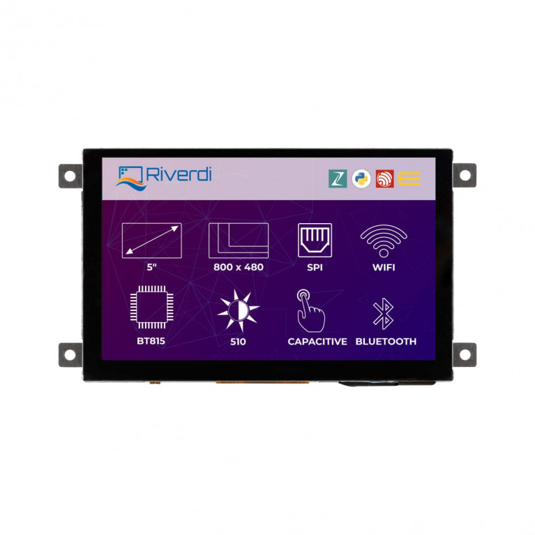 Блок индикации LCD RiTFT-50-IOT-CAP