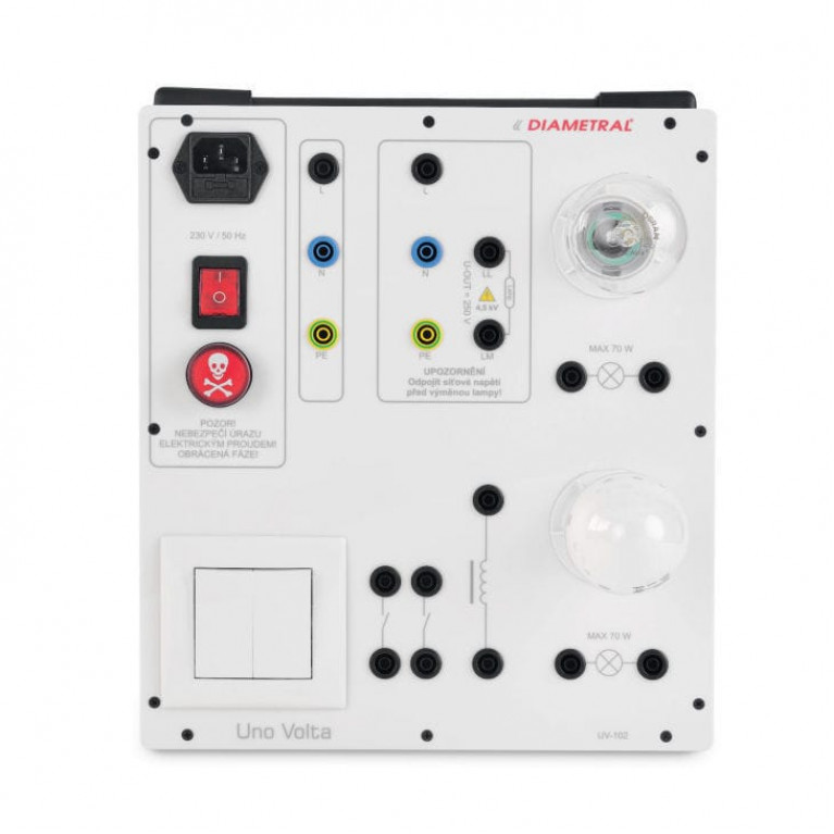 Демонстрационный стенд для электроустановки UV-102