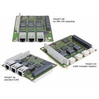 Плата E/S PC/104 Rugged Triple Gigabit Ethernet card | TRIGET