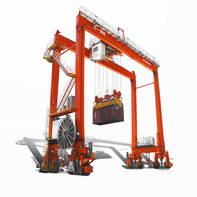 Колесный козловой кран RTG5223S Колесный козловой кран RTG5223S