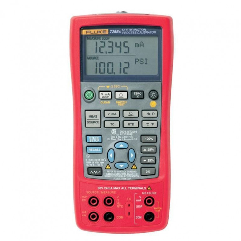 Многофункциональный калибратор Fluke 725Ex