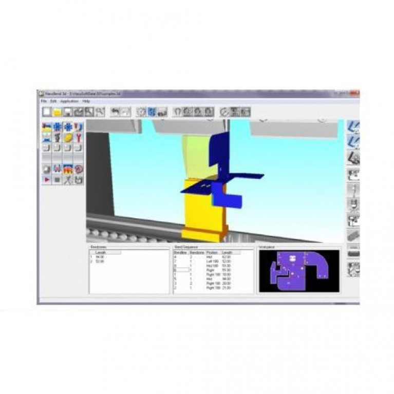 Программное обеспечение для сгибания HACOBEND 3D