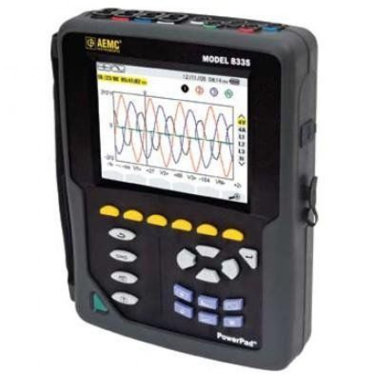 Анализатор для электросети max. 1000 V RMS, 6500 A RMS | 8335 Анализатор для электросети max. 1000 V RMS, 6500 A RMS | 8335