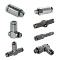 Пневматический фитинг BRASS PUSH-IN FITTINGS MINI SERIES