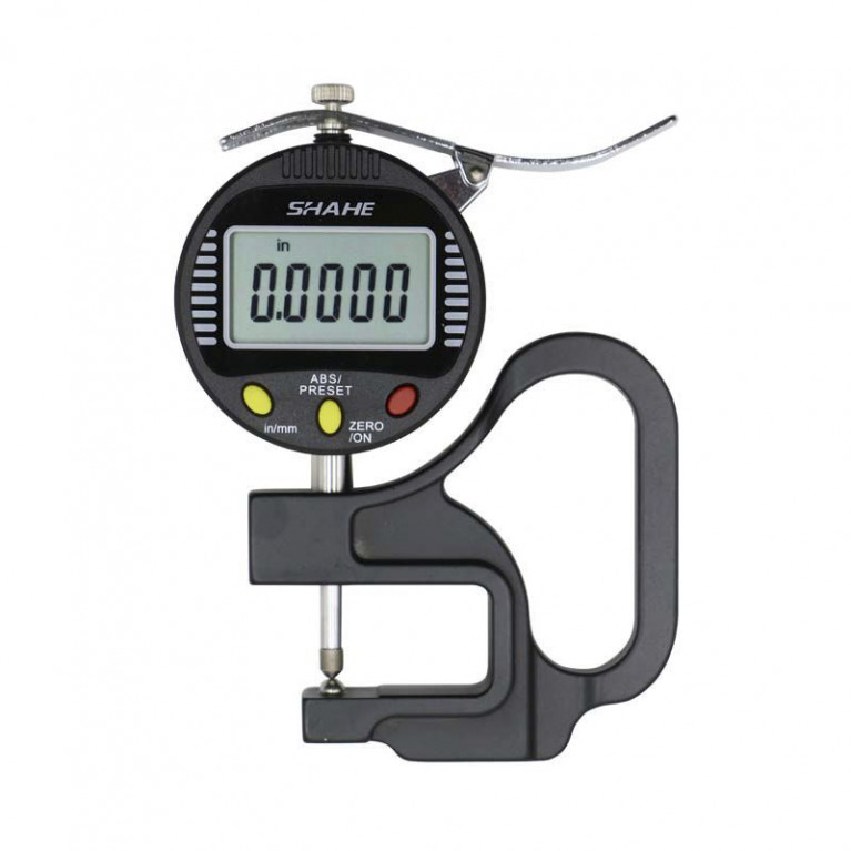 Переносной толщиномер SHAHE/5318-10A 0-10mm 0.001mm/Digital Thickness Gauge