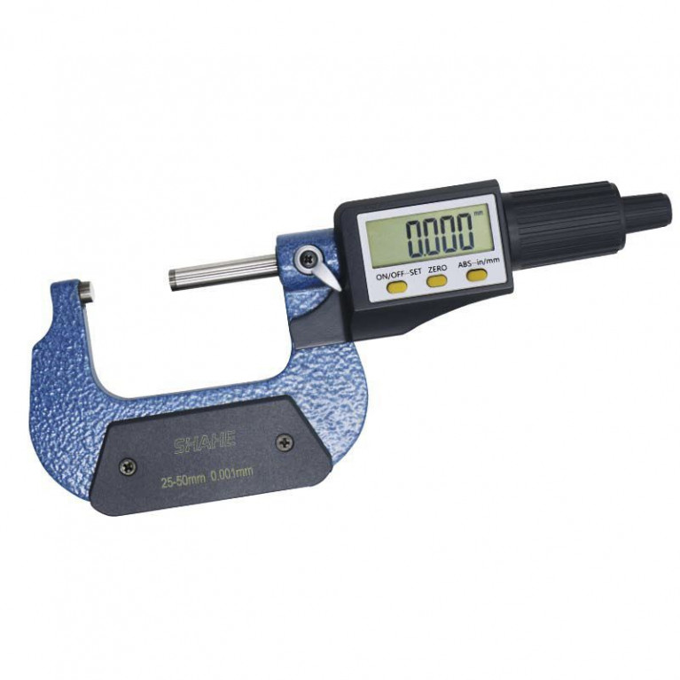 Микрометр для открытого воздуха SHAHE/5205-50 25-50mm 0.001mm ±0.003mm/Digital Micrometer